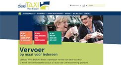 Desktop Screenshot of deeltaxi-westbrabant.nl